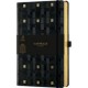 LIBRETA LDG C&G WEAVING GOLD 13X21 H/R