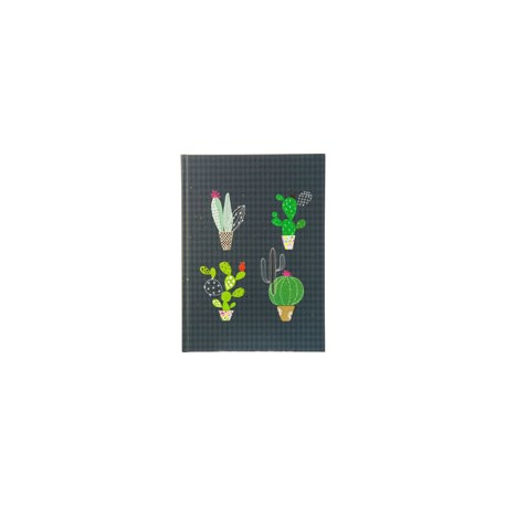 LIBRETA GLD 64 225 CACTUS COLLECT 14.8X21CM