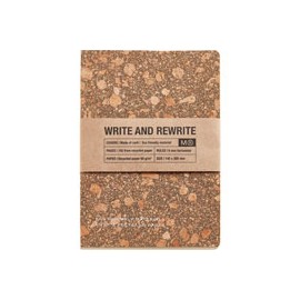 LIBRETA MIQUELRIUS A5 HOR CORCHO JUST BLACK