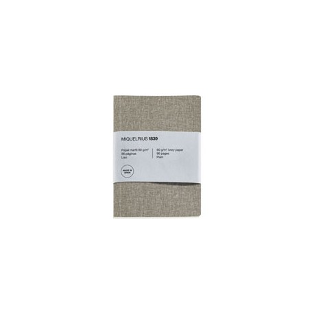 LIBRETA MIQUELRIUS LAYFLAT A5 48 HOJAS LISO  ...