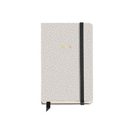 LIBRETA MIQUELRIUS 9X14 CM SPOTS GRIS ALWAYS ...