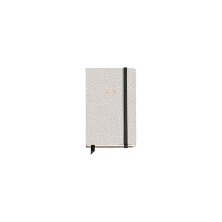 LIBRETA MIQUELRIUS 9X14 CM SPOTS GRIS ALWAYS ...