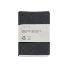 LIBRETA MIQUELRIUS BLACK NB LISO 10.4X15 CM