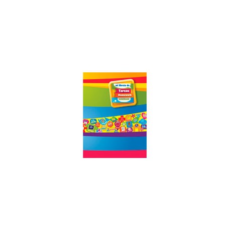 LIBRETA DE TAREAS SCHOOLPRINT CON 208 HOJAS