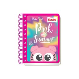 LIBRETA POCKET SCRIBE ONIX 80 HOJAS RAYA