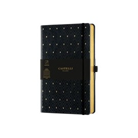 LIBRETA LDG C&G DIAMONDS GOLD 13X21 H/R