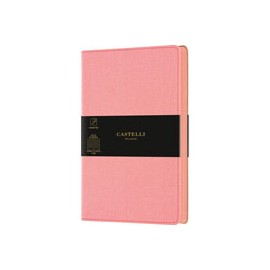 LIBRETA LDG HARRIS PETAL ROSE 13X21 H/R