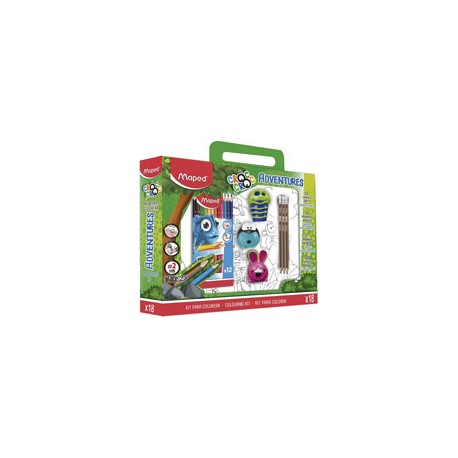 ESTUCHE MAPED 981760 KIT CROC CROC ADVENTURE