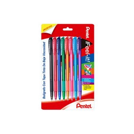BOLÍGRAFO PENTEL FEEL-IT STICK 0.7MM BLISTER ...