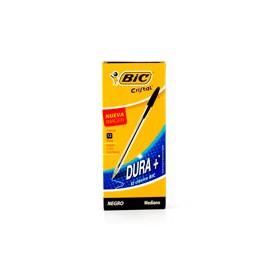 BOLÍGRAFOS BIC CRISTAL F-250 PUNTA MEDIANA