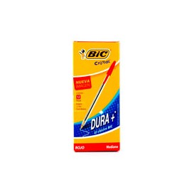 BOLÍGRAFOS BIC CRISTAL F-250 PUNTA MEDIANA