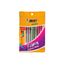 BOLÍFGRAFO BIC SHIMMERS CON 10 COLORES SURTI ...