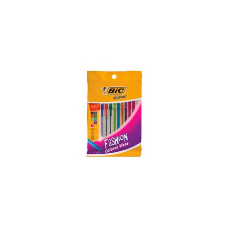 BOLÍFGRAFO BIC SHIMMERS CON 10 COLORES SURTI ...