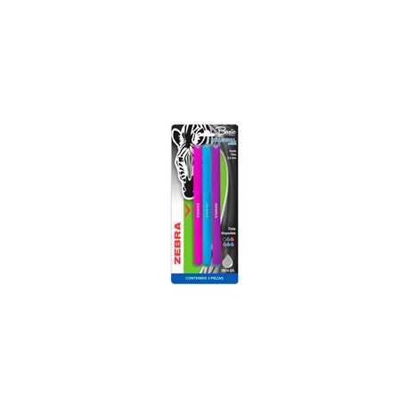 ROLLER ZEBRA BASIC 0.5MM FASHION BLISTER CON ...