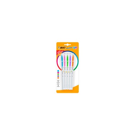 BOLÍGRAFO BIC CRISTAL UP 1.2 BLISTER C/4 FAS ...
