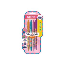 BOLÍGRAFO PM INKJOY CANDY RET 1.0MM BLISTER  ...
