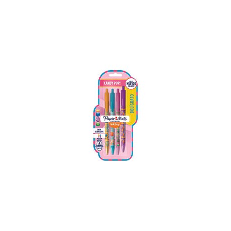 BOLÍGRAFO PM INKJOY CANDY RET 1.0MM BLISTER  ...