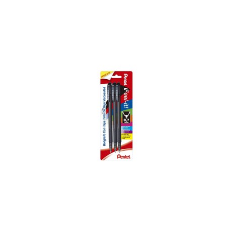 BOLÍGRAFO PENTEL FEEL-IT STICK 0.7MM NEGRO B ...