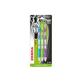PORTAMINAS ZEBRA 6531 FLORAL 0.7MM BLISTER C ...