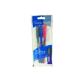 BOLÍGRAFO PIN POINT FINO 0.7MM BLISTER CON 3