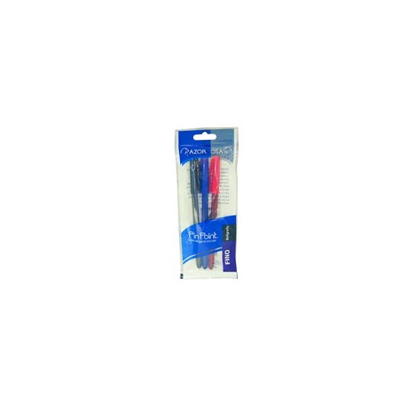 BOLÍGRAFO PIN POINT FINO 0.7MM BLISTER CON 3