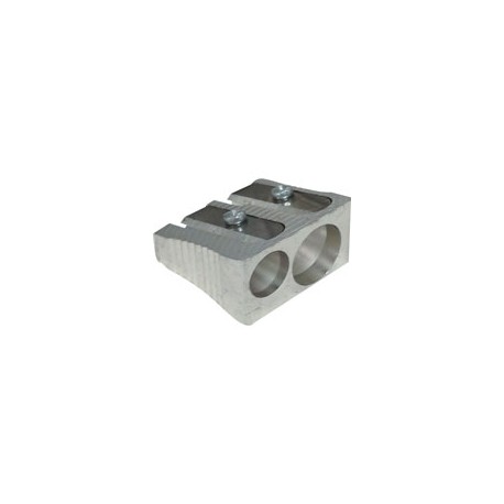 SACAPUNTAS DOBLE K+E DX4051 METÁLICO