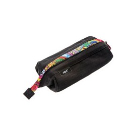 ESTUCHE ZIPIT LENNY JEANS NEGRO