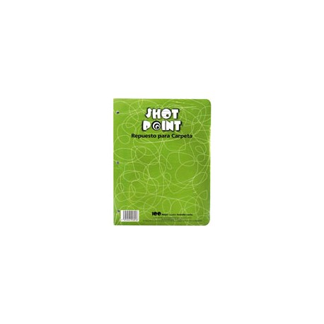 REPUESTO PARA CARPETA SHOT POINT RAYA 100 HO ...