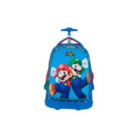 MOCHILA CON RUEDAS CHENSON MARIO BROS KOMP